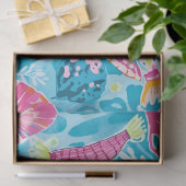 Tissuepapier in stijlvol grafisch design (Geschenk)