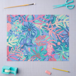 Tissuepapier in stijlvol grafisch design