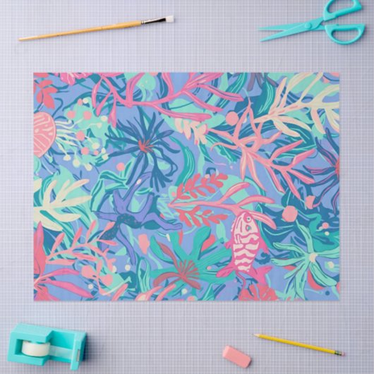 Tissuepapier in stijlvol grafisch design (Craft)