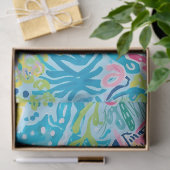 Tissuepapier in stijlvol grafisch design (Geschenk)