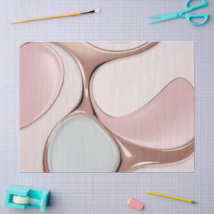 Tissuepapier in stijlvolle abstracte grafiek