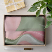 Tissuepapier in stijlvolle abstracte grafiek (Geschenk)