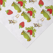 tissuepapier kikkers kip aardbei (Detail)