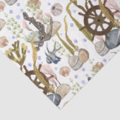 Tissuepapier Marine Life Serie Ontwerp 11 (Detail)