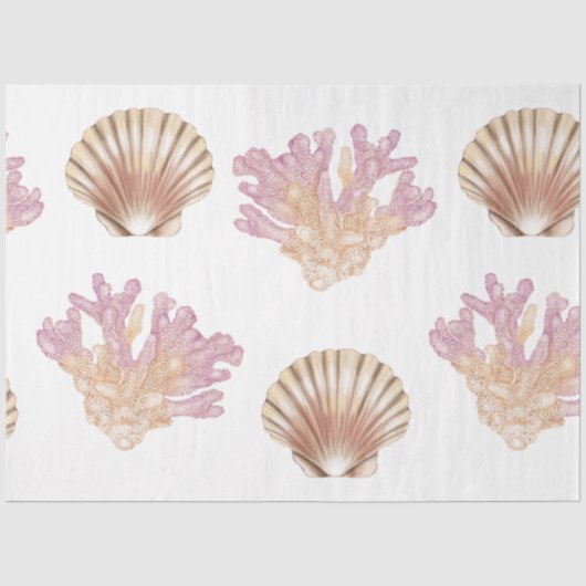 Tissuepapier Marine Life Serie Ontwerp 27 (Voorkant)