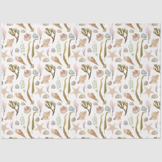 Tissuepapier Marine Life Series Design 5 (Voorkant)