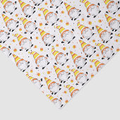 Tissuepapier met Decoupage van Candy Corn, Hallowe (Detail)