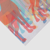 Tissuepapier met Dogues (Detail)