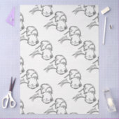 Tissuepapier met Dogues de Bordeaux (Craft)
