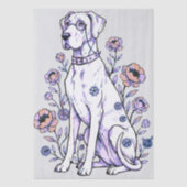 Tissuepapier met Dogues de Bordeaux (Voorkant)