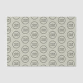 Tissuepapier met eigen logo | Gepersonaliseerd zak (Voorkant)