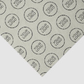 Tissuepapier met eigen logo | Gepersonaliseerd zak (Detail)