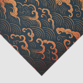 TISSUEPAPIER MET JAPANSE GOLFMOTIEF (Detail)