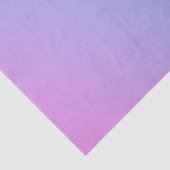 Tissuepapier met ombré roze naar blauwe tinten (Detail)