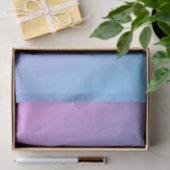 Tissuepapier met ombré roze naar blauwe tinten (Geschenk)