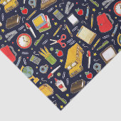 Tissuepapier met Onderwijs Thema (Detail)