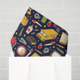 Tissuepapier met Onderwijs Thema