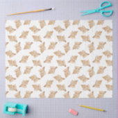 Tissuepapier met ontwerp uit de Mariene Levens Ser (Craft)