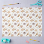 Tissuepapier met ontwerp uit de Mariene Levens Ser (Craft)