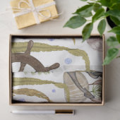Tissuepapier met ontwerp uit de serie Marienleven (Geschenk)