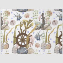 Tissuepapier met ontwerp uit de serie Marienleven
