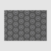 Tissuepapier met op maat gemaakt logo | Minimalist (Voorkant)