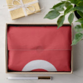 Tissuepapier met Turkije, tissuepapier met vlag va (Geschenk)
