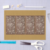 Tissuepapier met uniek goudontwerp (Craft)