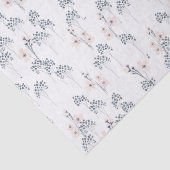 Tissuepapier met waterverf wildbloem (Detail)