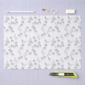 Tissuepapier met waterverf wildbloem (Craft)