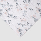 Tissuepapier met waterverf wildbloemmotief (Detail)