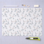 Tissuepapier met waterverf wildbloemmotief (Craft)