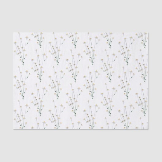 Tissuepapier met wilde bloemen (Voorkant)