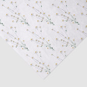 Tissuepapier met wilde bloemen (Detail)