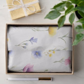 Tissuepapier met wilde bloemenweide (Geschenk)