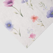 Tissuepapier met wilde bloemenweide (Detail)