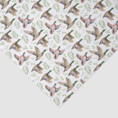 Tissuepapier met wilde eend (Detail)