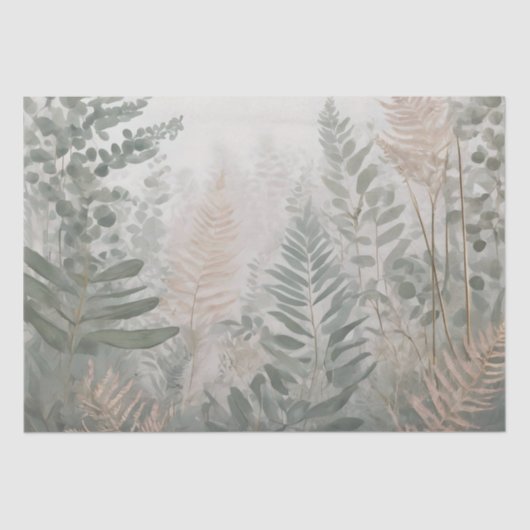 Tissuepapier Misty Forest Elegance (Voorkant)