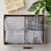 tissuepapier parijs frankrijk krant (Geschenk)