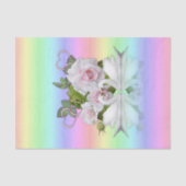 tissuepapier pastel witte zwanen (Voorkant)