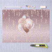 Tissuepapier Set van 2 Een Roze Gouden Feestje (Craft)