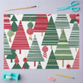 tissuepapier van de kerstboombossen (Craft)