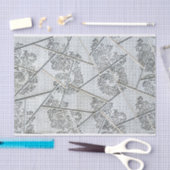 tissuepapier voor abstracte tegels (Craft)