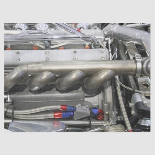 tissuepapier voor auto-motoren (Voorkant)