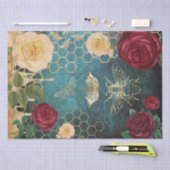 tissuepapier voor  bijen en rozen (Craft)