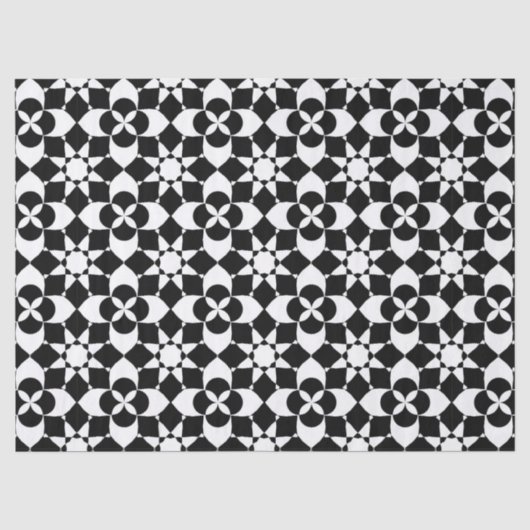 tissuepapier voor bloemen en sterren (Voorkant)