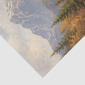 Tissuepapier voor decoupage met bergstoomtrein (Detail)