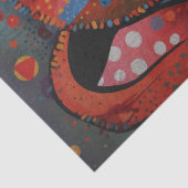 Tissuepapier voor decoupage met regenbooghond (Detail)