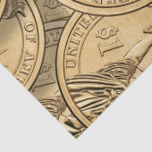 tissuepapier voor dollarmunten (Detail)