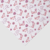 Tissuepapier voor lingerie decoupage, modecadeau (Detail)